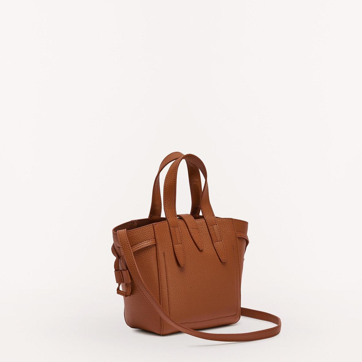 Furla Net Handbags Brown Women South Africa YV2950837